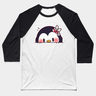 Sneaky japanese penguin so cute Baseball T-Shirt